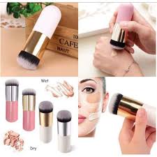 Chubby Pier Foundation Brush Flat Cream Makeup Brushes Professional Cosmetic Makeup Brush